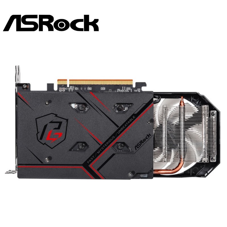 ASRock Radeon RX 6500 XT Phantom Gaming D 4GB OC GDDR6 - RX6500XT DDR6 NEW