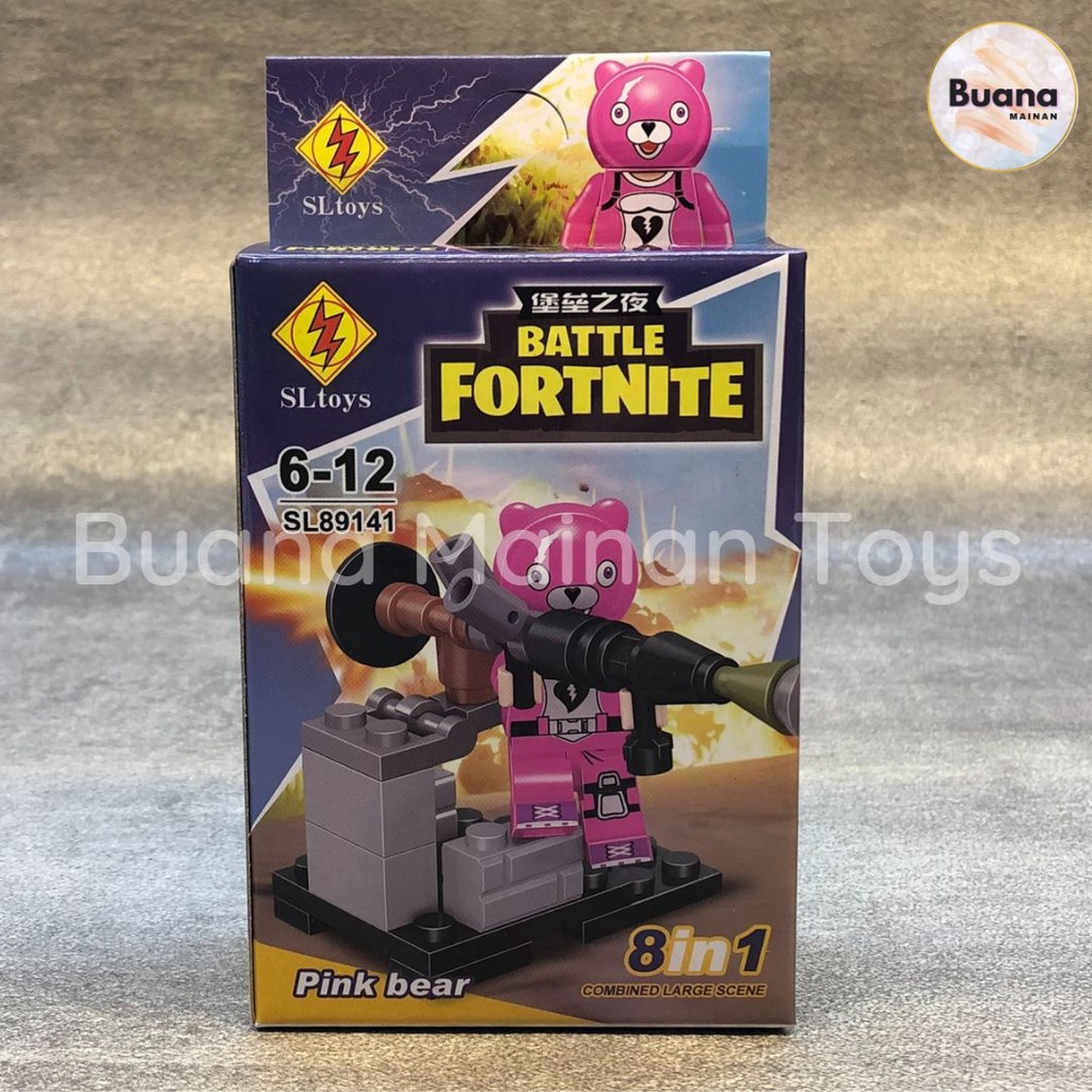 BATTLE FORTNITE KARAKTER BRICKS SL TOYS MAINAN ANAK MINI FIGURE