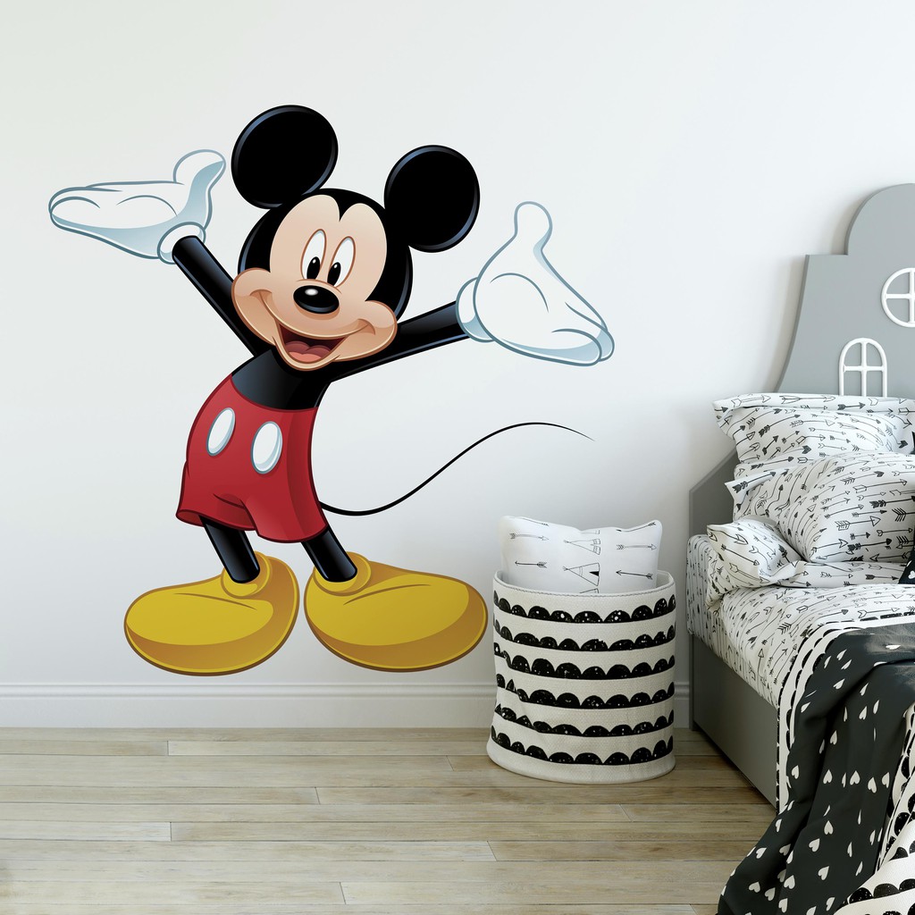 Disney Mickey Mouse - Stiker Dinding Raksasa . RMK1508GM (H1)