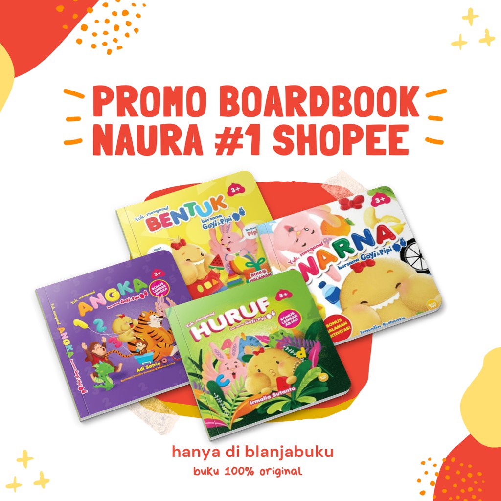 BUKU ANAK  YUK MENGENAL BENTUK WARNA  HURUF  ANGKA BERSAMA 