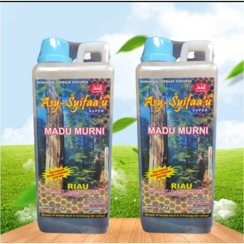 

MADU ASYIFAU RIAU 1 kg MADU MURNI 100%-MADU HUTAN