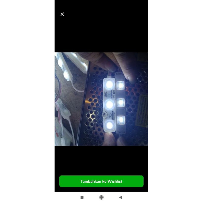lampu led modul module samsung lampu led huruf 12v