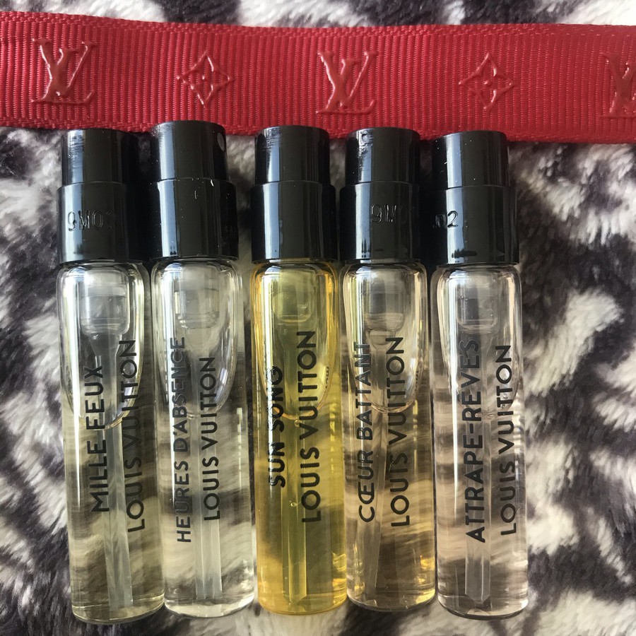 Vial parfum LV - sample parfum louis vuitton original - vial lv ori