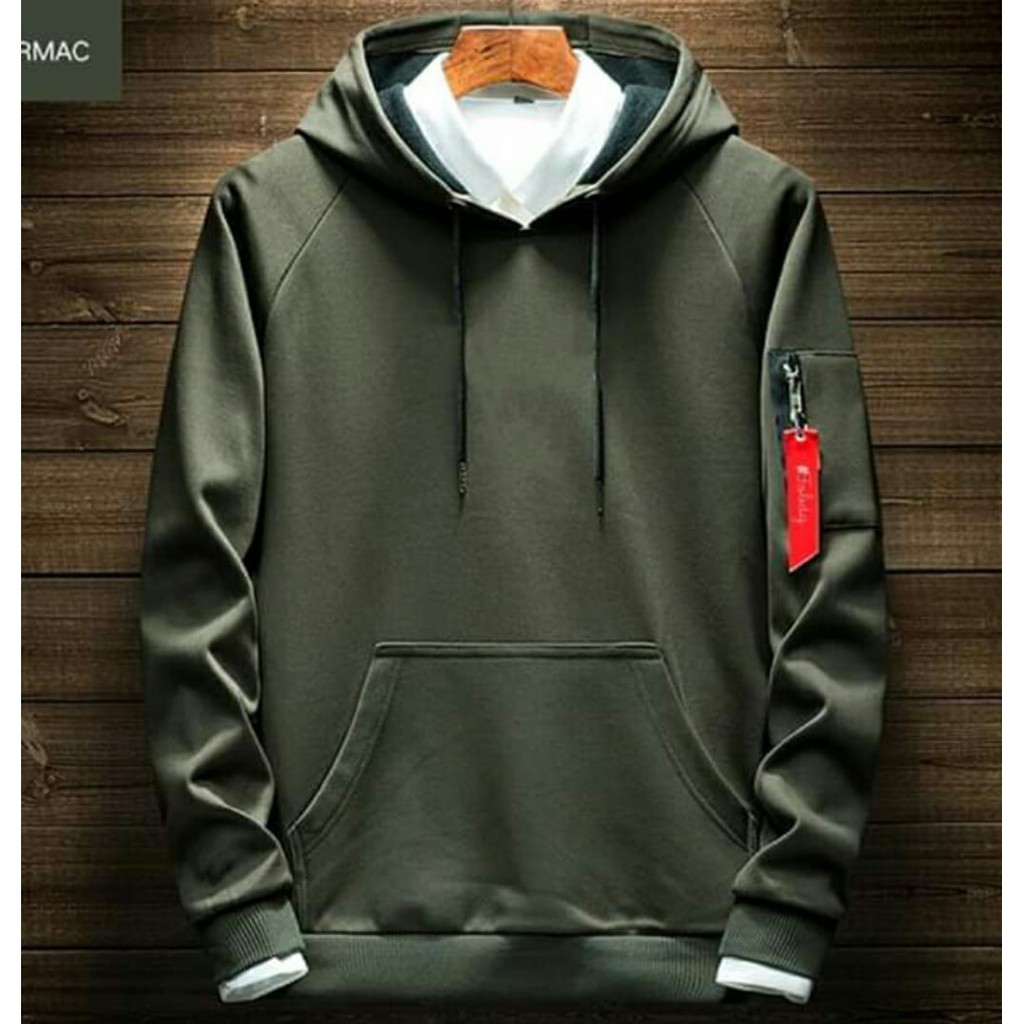 Hand Zipper Hoodie || Sweater Basball Hoodie Man || Hoodie Korean #HZ