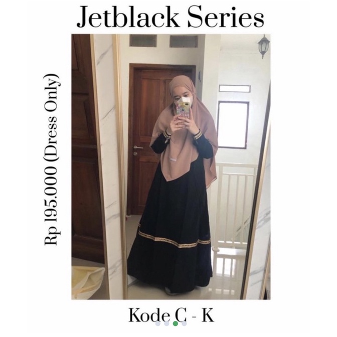preloved…gamis jetblack katya glynn