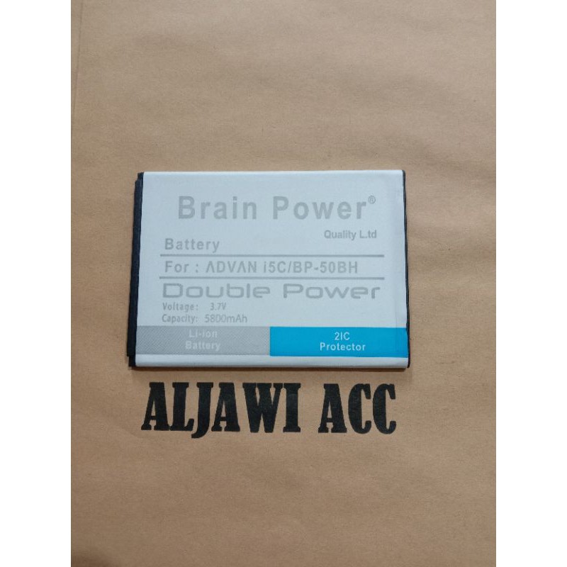 Baterai Batre Battery Advan i5C / BP-50BH Double Power Battery Hp