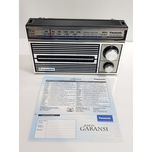 Radio FM/AM Panasonic RF5270 - Silver Black