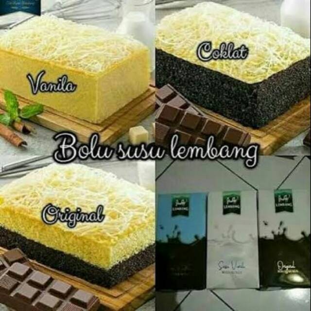 Kue bolu susu lembang bandung