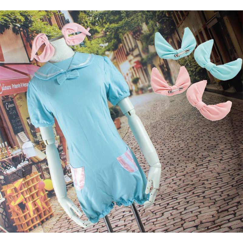 Costume Rin Kagamine Vocaloid rabbit Lolita vers Cosplay Import jumpsuit cute