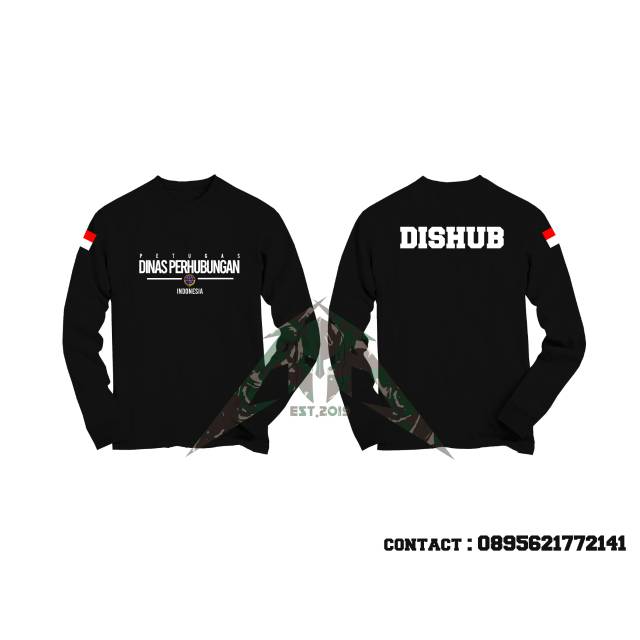 Kaos baju dinas perhubungan dishub premi Ls Armor Atribut