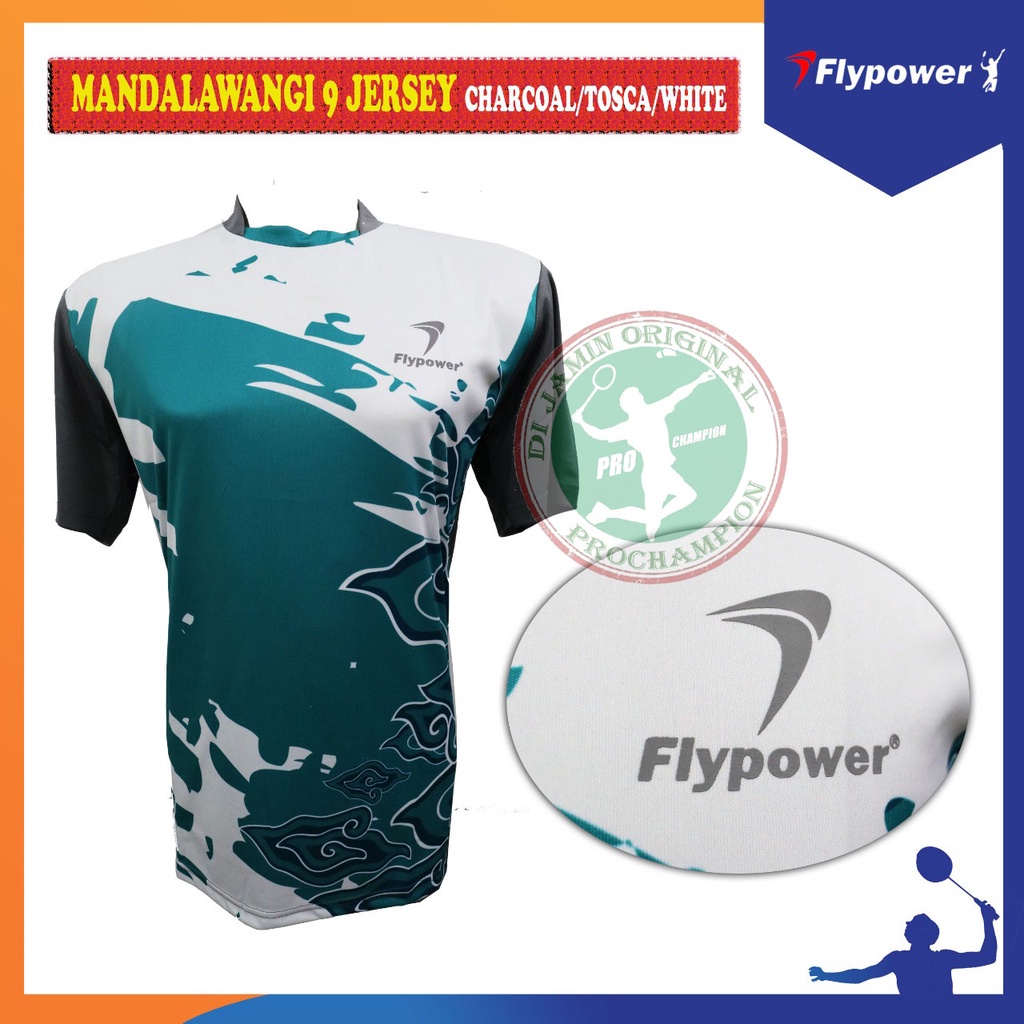 Flypower Mandalawangi 9 Kaos Badminton Original