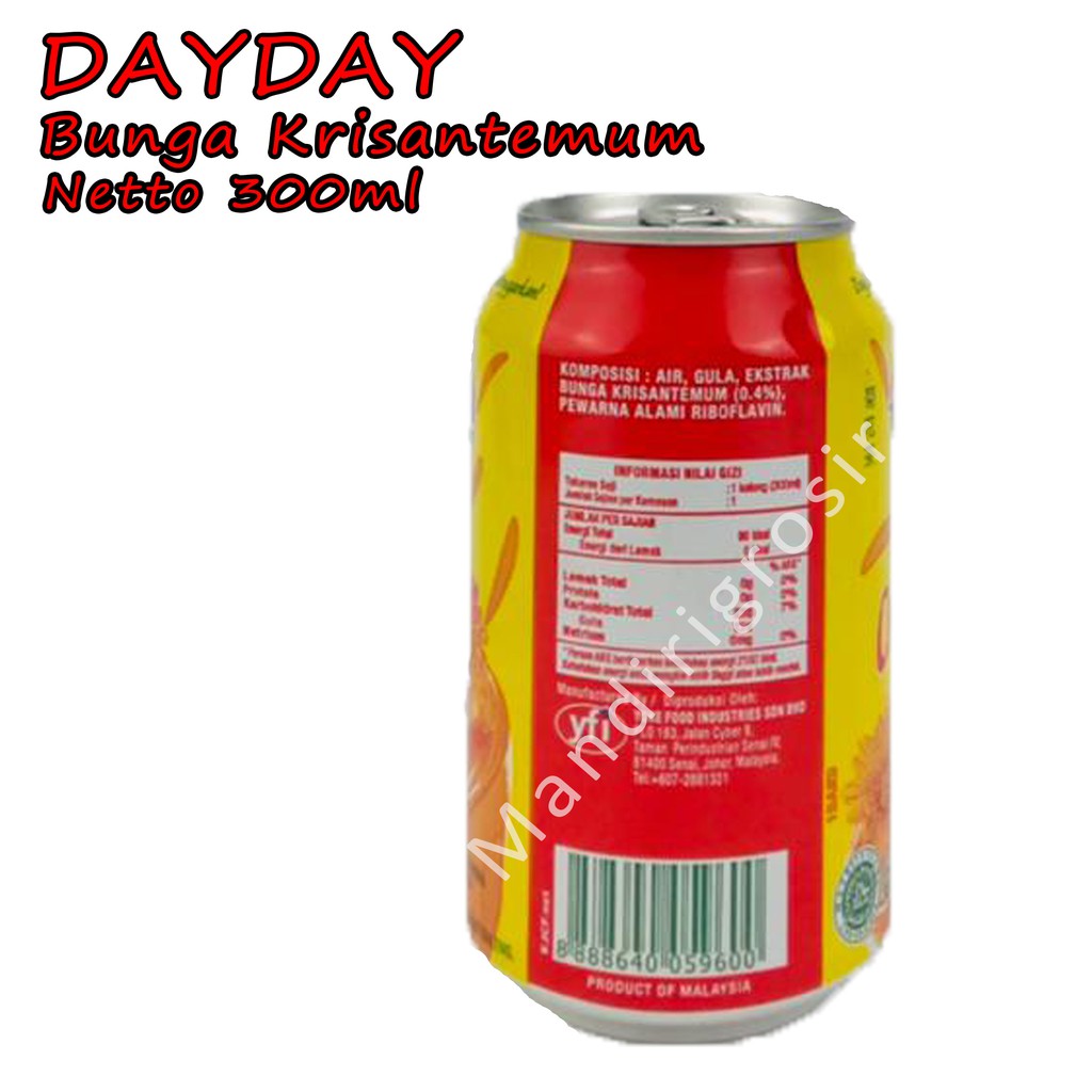 Chrysanthemum *Day Day * Minuman bunga Krisantemum * 300ml