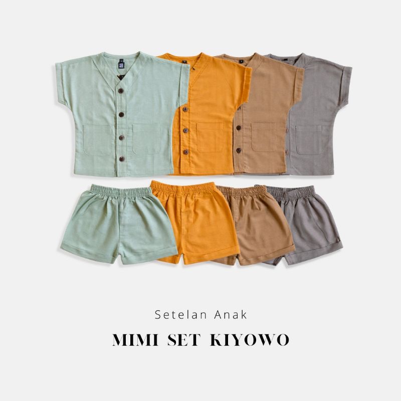 Setelan Anak Mimi Set Kiyowo Kidsmate