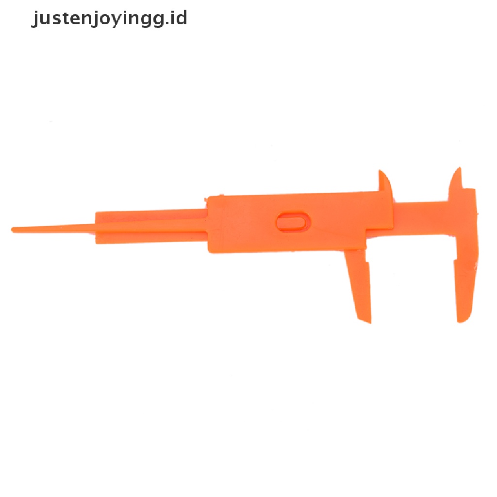 1 Pc Alat Ukur Caliper Mini Bahan Plastik Ukuran 80mm