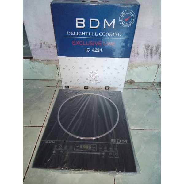 Kompor Listrik BDM DELIGHTFUL COOKING EXCLUSIVE LINE IC 4224 ORIGINAL