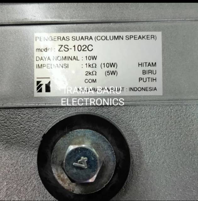 (NON COD) Colom Speaker TOA ZS 102C