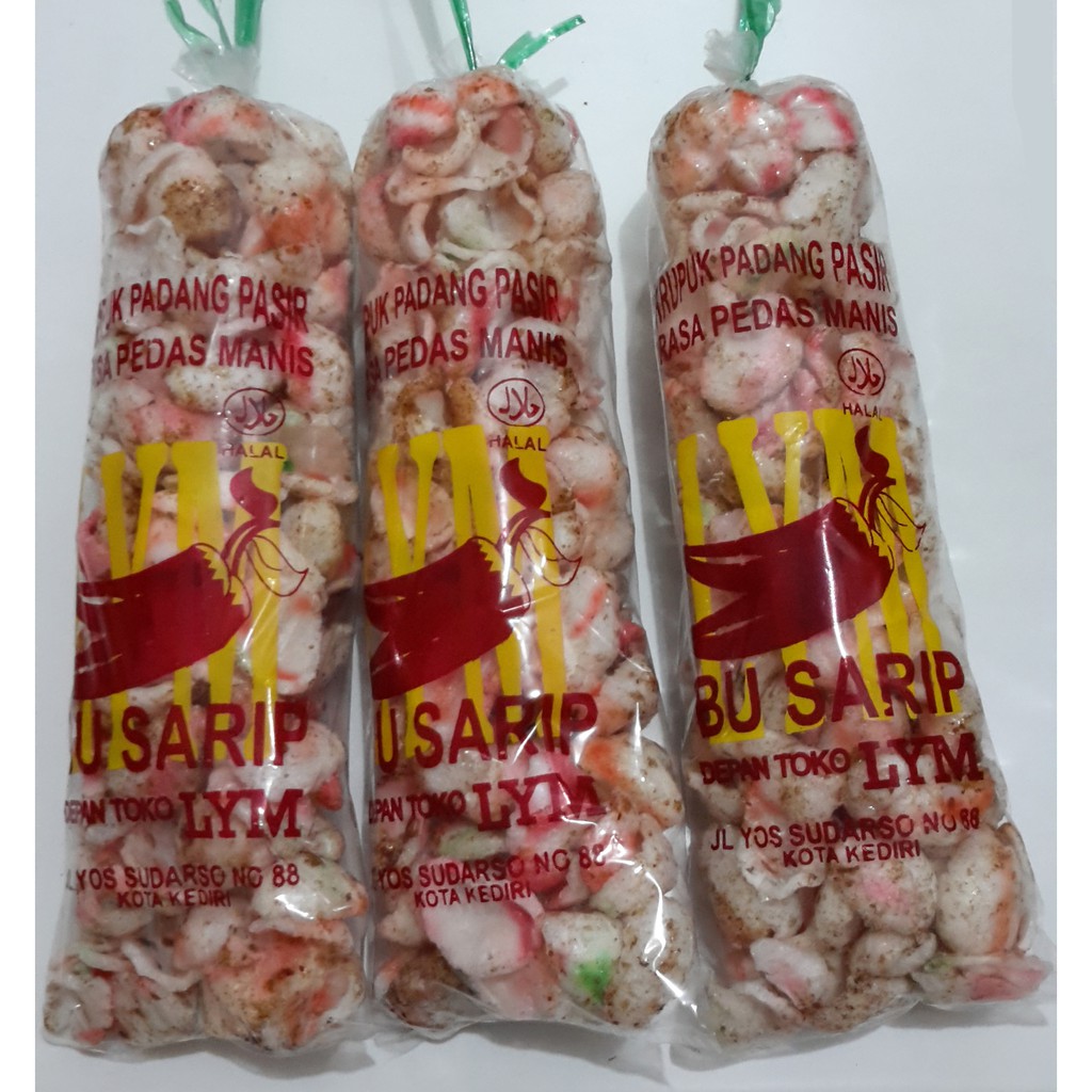 

Krupuk Padang Pasir / Oven Rasa Pedas Manis - Oleh Kediri