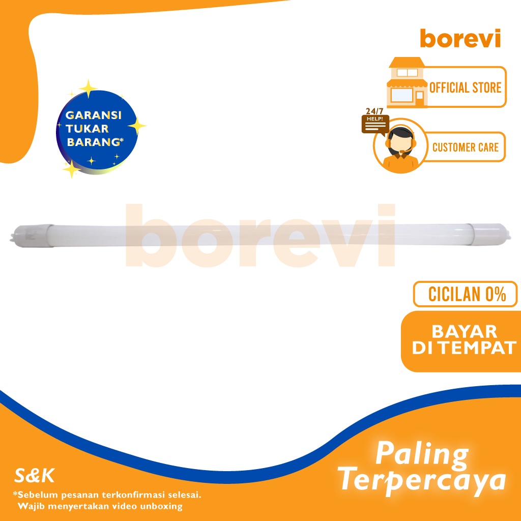 LAMPU NEON TL LED T8 HINOMARU 9W / TL T8 TUBE 9 WATT 60CM HINOMARU