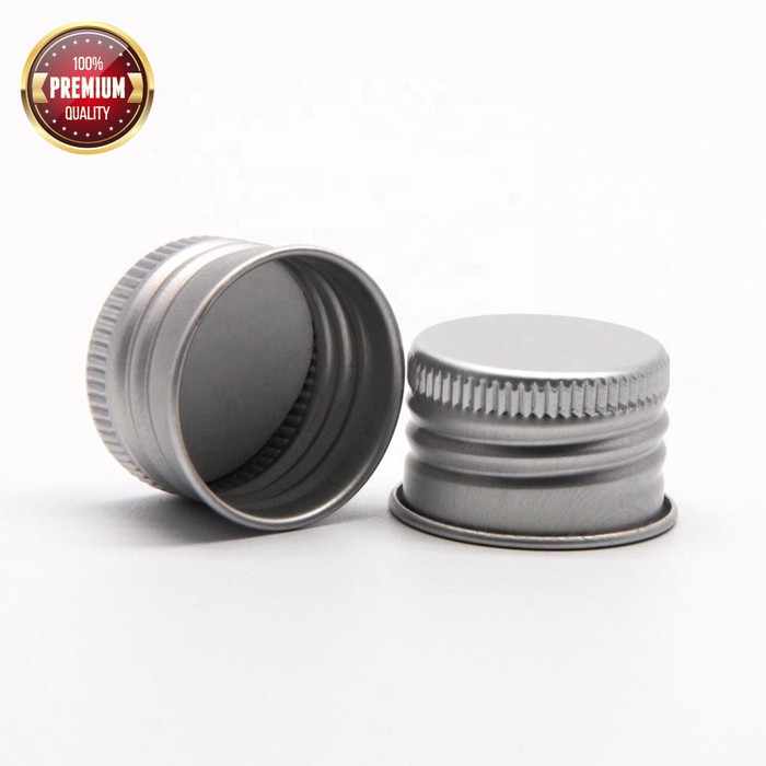 10 PCS - TUTUP 24mm UNTUK BOTOL KACA BULAT 280ML - B280 | BAHAN ALUMINIUM