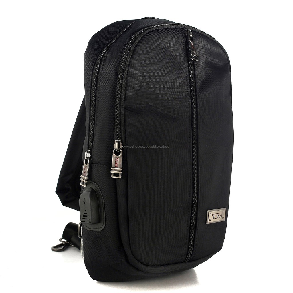 TOKOKOE - Tas Ransel Punggung Pria Backpack - TM R4 Black