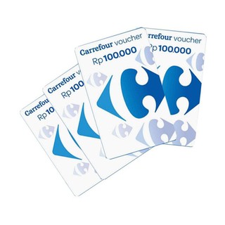 Voucher Fisik Carrefour Carefour Kerfur Denom 100 Ribu