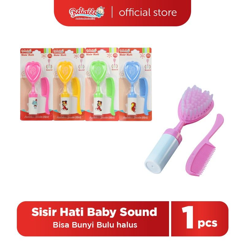 Reliable Sisir Fantasy || Sisir Rambut dan Sikat Rambut Bayi 2in1