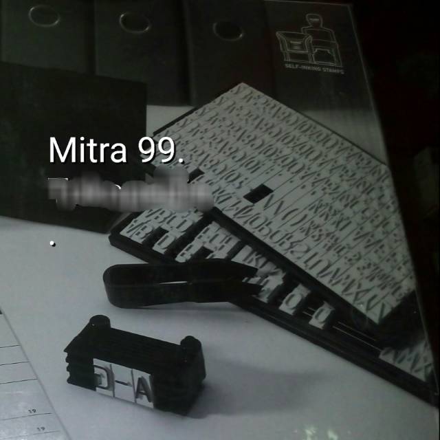 

Stempel Angka + Huruf , Typo size : 1,2 cm / 12mm.