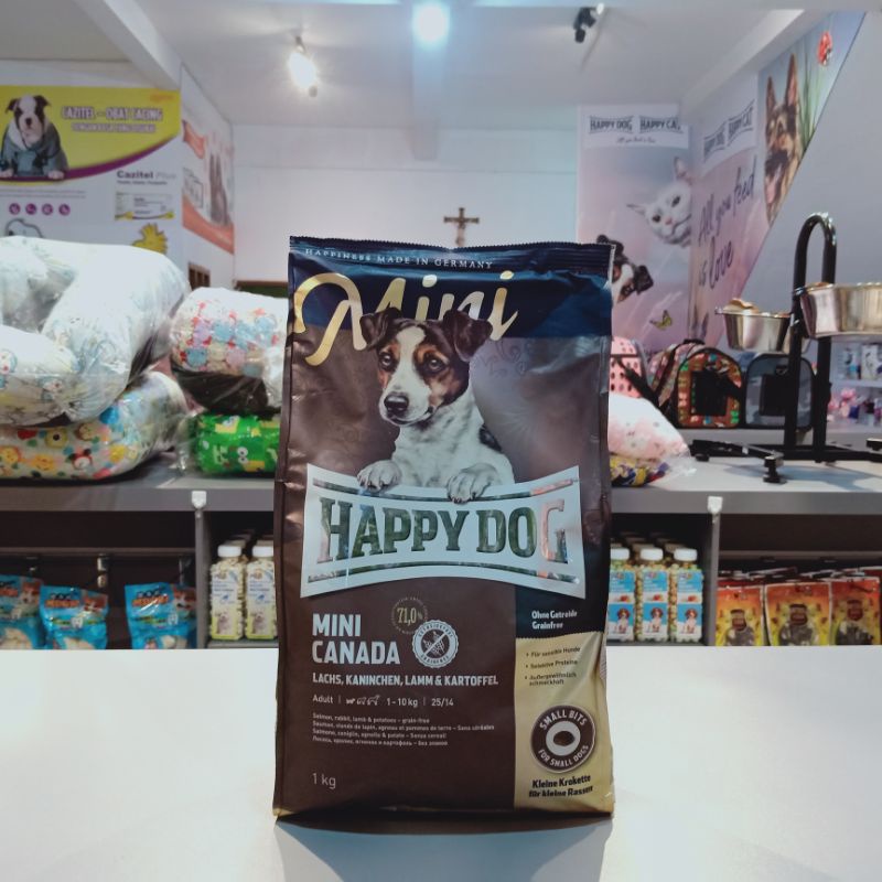 Makanan Anjing Happy Dog Supreme Mini Canada 1kg / kemasan freshpack