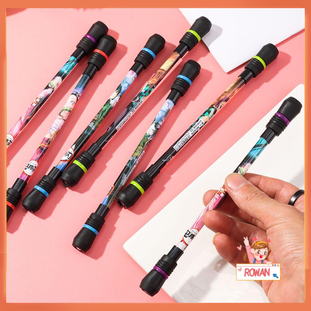 R-flower Mainan Fidget Spinner Model Demon Slayer Kimetsu No Yaiba Anti Slip Untuk Anak / Dewasa