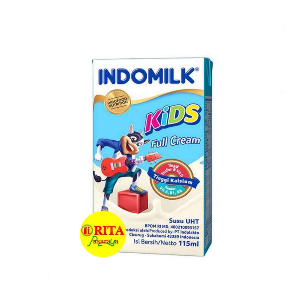 

Indomilk UHT Kids Full Cream 115ml