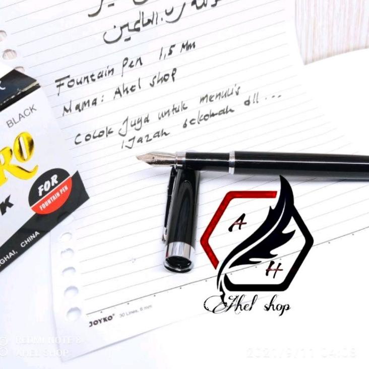 

Pulpen penulisan ijazah raport sekolah Fountain pen Kalam kaligrafi 1,5Mm tinta isi ulang hero satu set P8hl ★★★