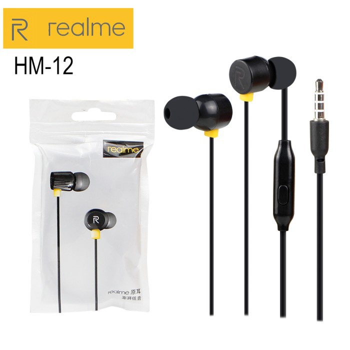Earphones - Headset - Headphones - Realme HM-12 Berkualitas