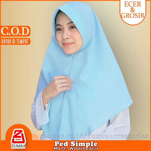 Jilbab Bergo Hamidah Wolfis | Bergo Sport Wolfis Premium