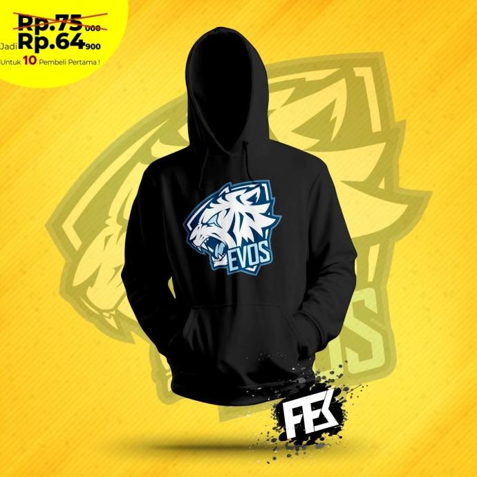 Jaket Switer Hodie Evos Esport Ml Anak Umur 6 7 8 9 10 11 12 Tahun