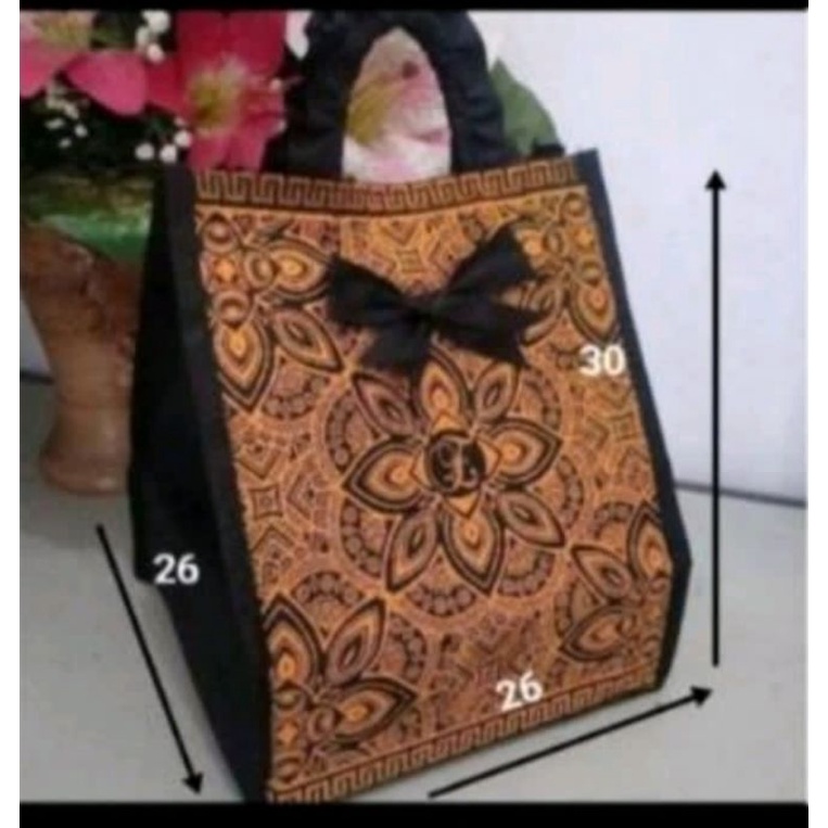 (1 lusin=12 psc) tas hajatan batik mewah 26