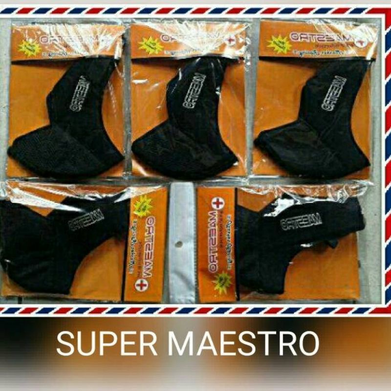 Masker Motor Maestro Variasi Hitam