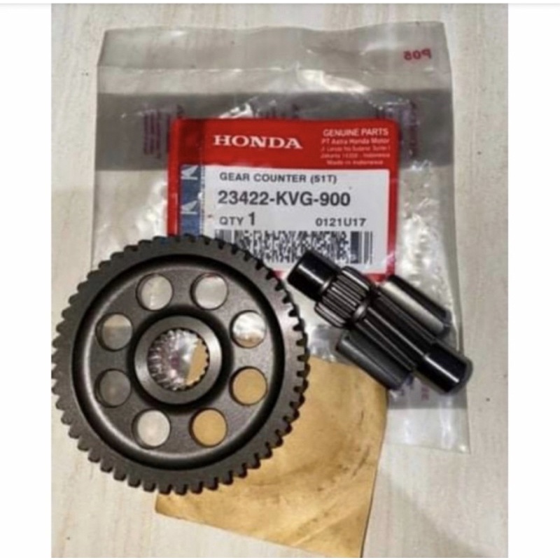 GIGI GEAR RATIO GIR RASIO BEAT Fi BEAT KARBU CARBU SCOOPY SPACY VARIO 110 Fi 1SET 51T / 12T HONDA AHM