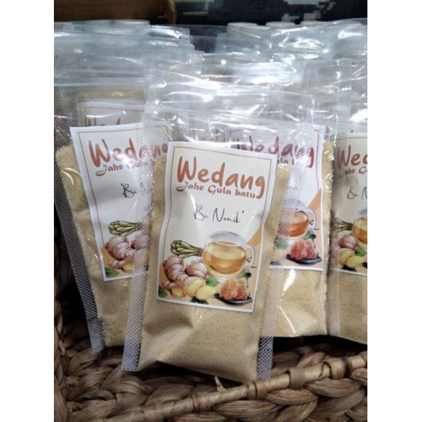 

Wedang Jahe Gula Batu Instan