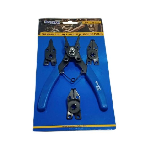 Benz Tang Snap Ring Set 4 Pc Murah / Tang Sepi Sepy Set 6 Inch / Alat Pasang Ring / Snap Ring Pliers