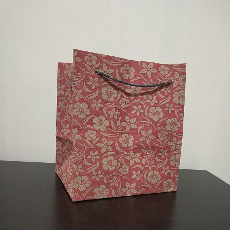 

Paper bag donut motif uk 14x12x16