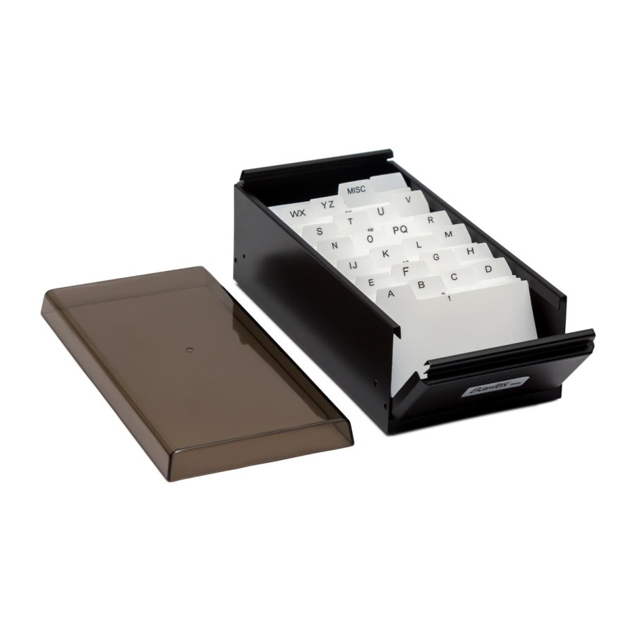 

Bantex Business Card Cases Capacity 400 Cards / 8648 / Separator A - Z