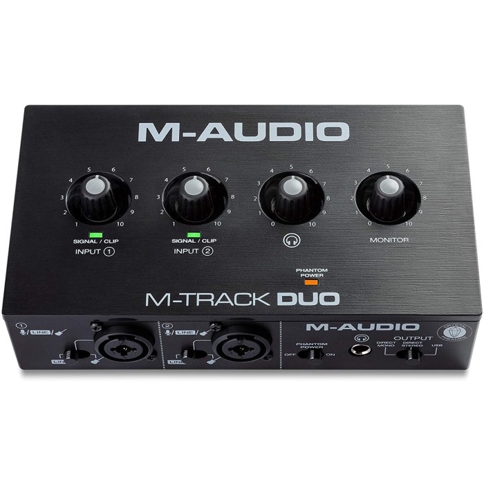 {suhadistore} M-Audio M-Track Duo MTrack Duo Soundcard USB Audio Interface Diskon