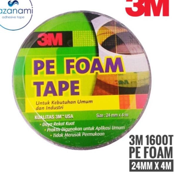 

Stok Banyak YREWF 3M 1600 T PE FOAM 1” 24MM X 4M DOUBLE TAPE FOAM BUSA 53 Paling Popular