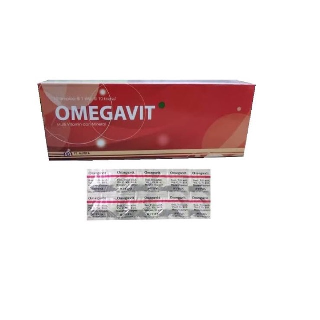 Omegavit BOX isi 100 Kapsul