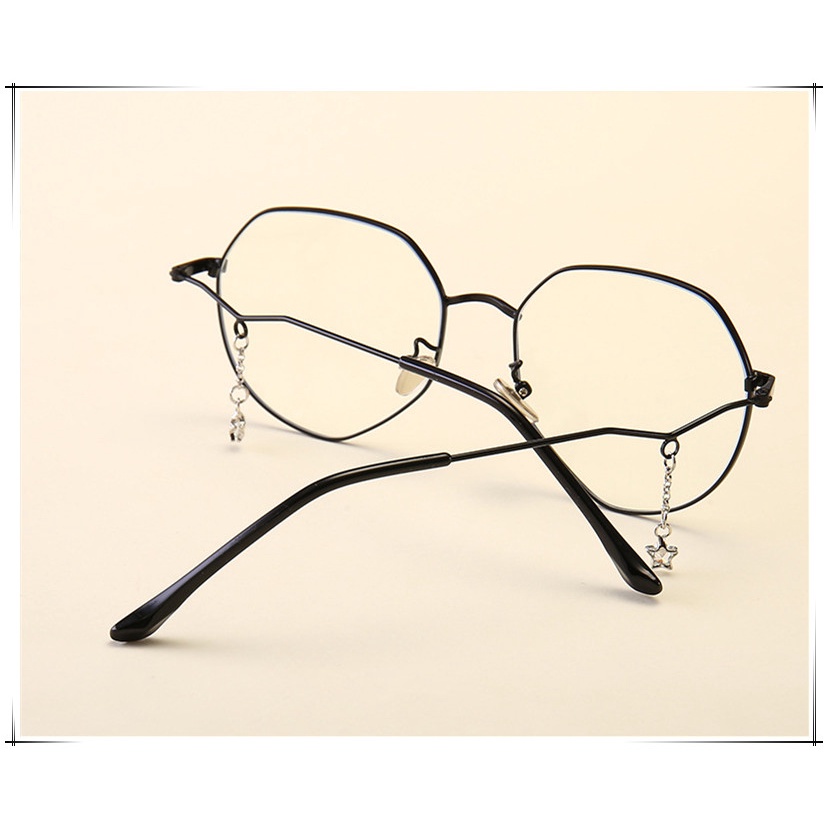 [FASHION] LIONTIN BINTANG KACAMATA FRAME METALIS MODEL OVERAL UNISEX