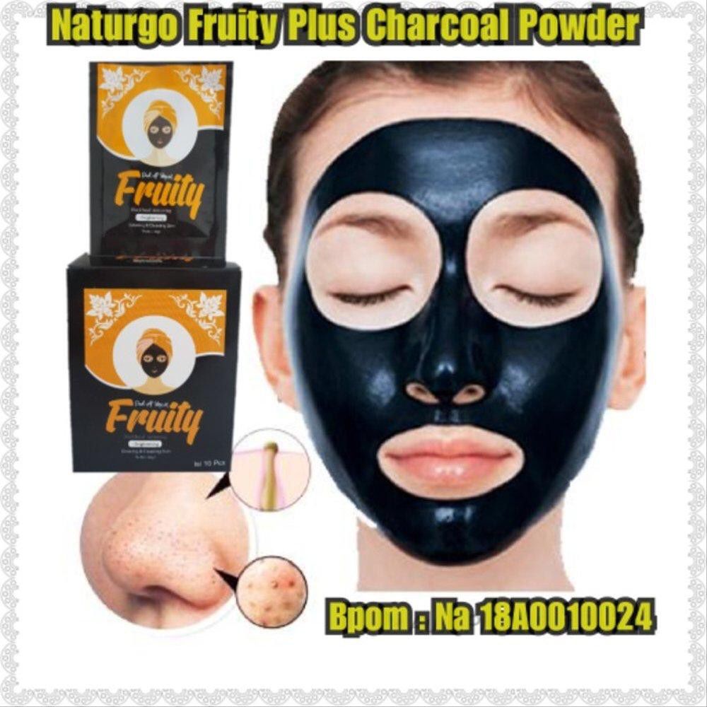 `ღ´ PHINKL `ღ´ Masker Fruity komedo per pcs angkat black white head mengecilkan pori peel off