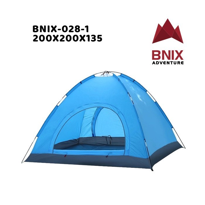 Tenda Gunung Camping Kap 3-4 Orang BNIX 0281 Dome Outdoor Double Layer