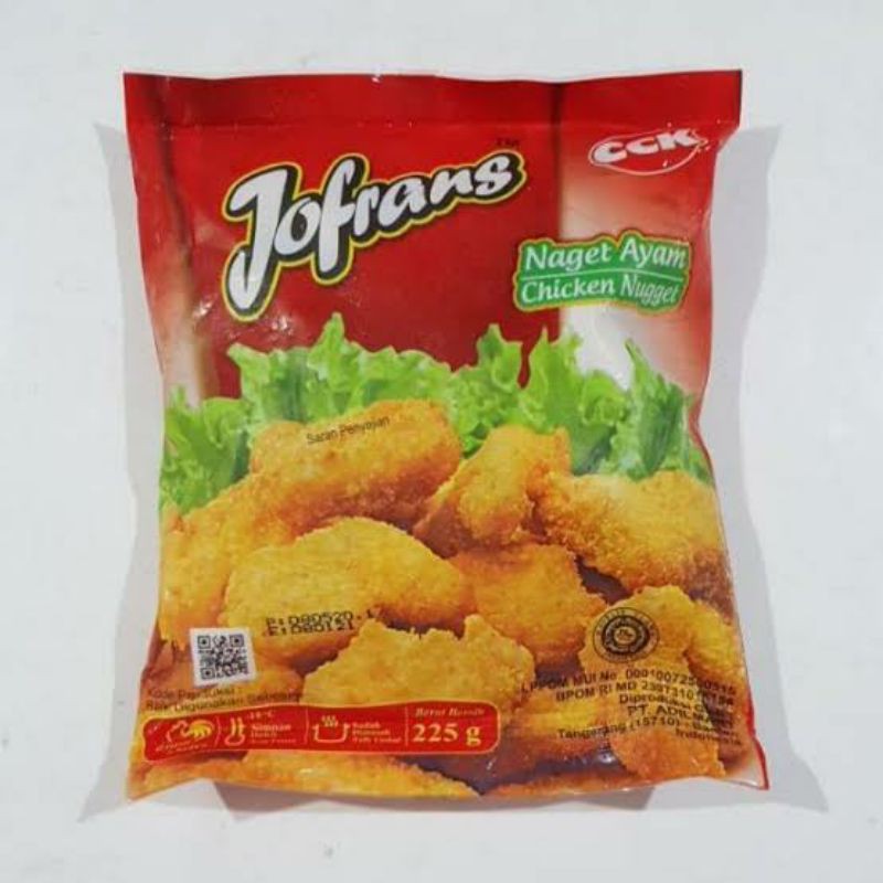 

Jofrans nugget ayam 225g