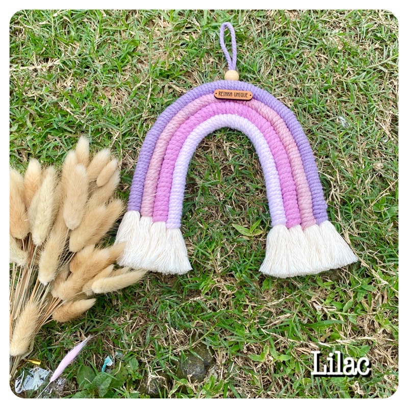 macrame rainbow