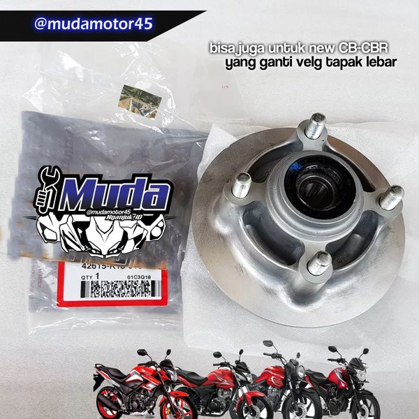 NAPGIR VERZA OLD CB150R K15 42615-K18-910 FLANGE SUB ASSY FINAL DRIVE PLENDES NAP GIR GEAR SPROCKET 